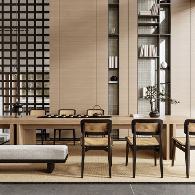 现代售楼处茶水区