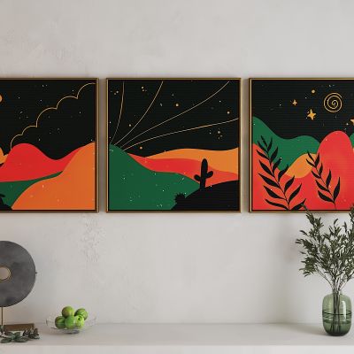 现代轻奢艺术挂画