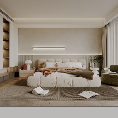 现代卧室