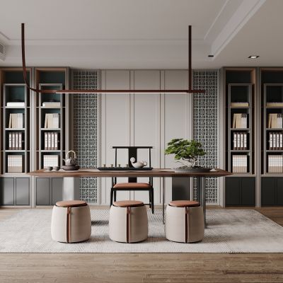 新中式书房