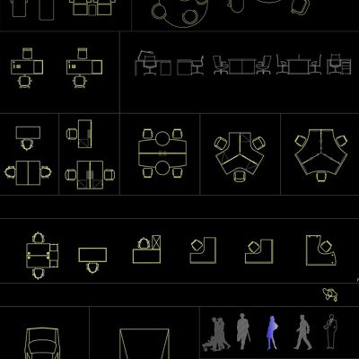 工装CAD图块CAD设计素材