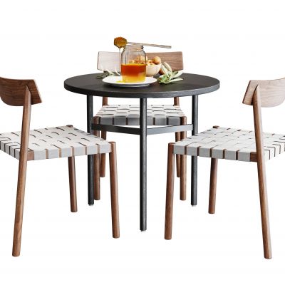 现代休闲桌椅组合