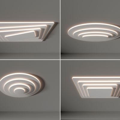 现代吸顶灯 客厅 卧室 吸顶灯 儿童房 现代 简约 轻奢 创意吸顶灯