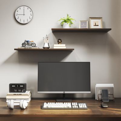 书籍 相框 电脑桌 摆件