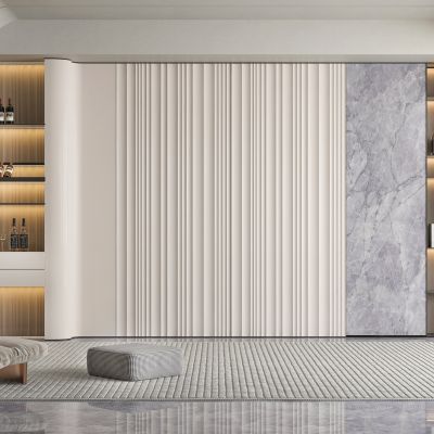 现代客厅背景墙