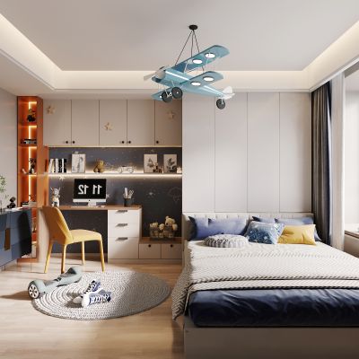 现代儿童房