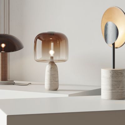现代玻璃台灯