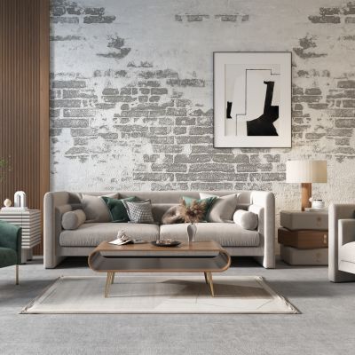 北欧 沙发茶几组合