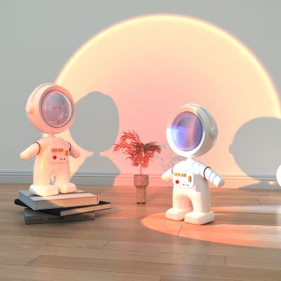 现代宇航员公仔