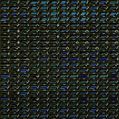 cad石膏线条CAD素材图