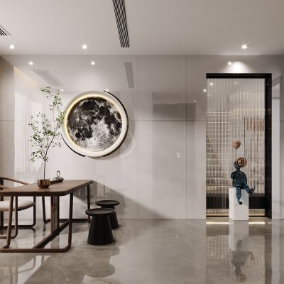 现代入户，玄关，入户