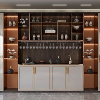 新中式酒柜