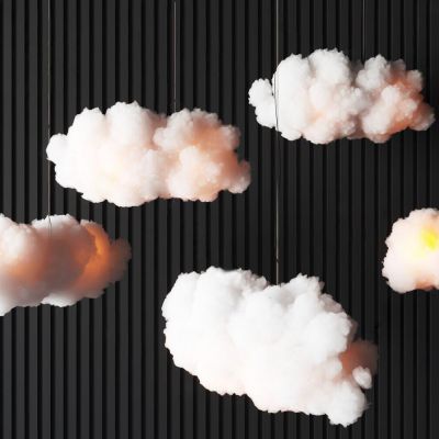 现代云朵吊灯