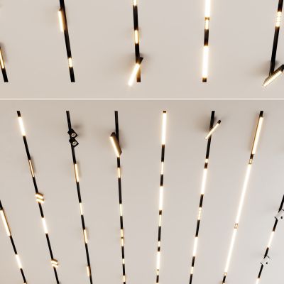 现代磁吸灯 轨道灯