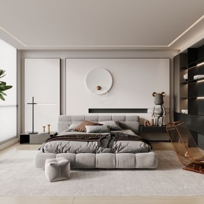 現(xiàn)代臥室