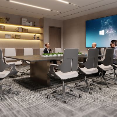 现代会议室，大会议室，会议室，