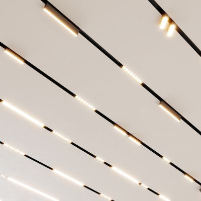 现代磁吸灯轨道灯