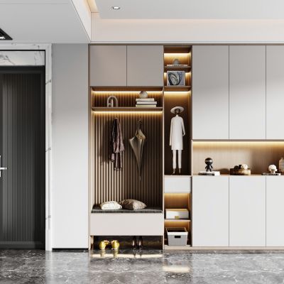 现代入户鞋柜
