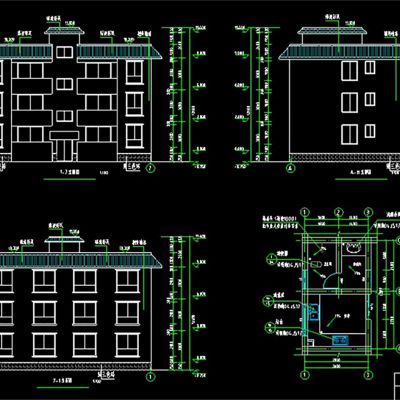 整木定制家居分解拆单CAD图库cad素材