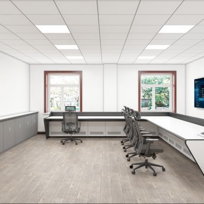 现代办公室，监控室，监控台，监控椅，办公椅，主控室，会议室，指挥监控室