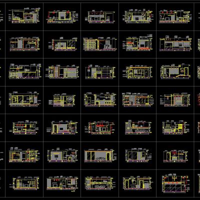 100款客厅电视背景造型墙