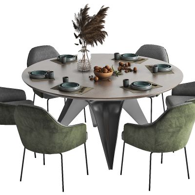 现代餐桌，圆餐桌，大圆餐桌，洽谈桌，餐椅，洽谈椅，餐具，会议桌，休闲椅
