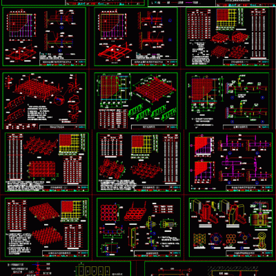 金属铝板吊顶CAD图cad素材