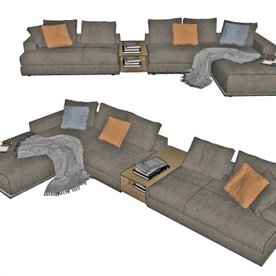 现代多人沙发，转角沙发，客厅沙发，休闲沙发，轻奢沙发，贵妃榻，抱枕