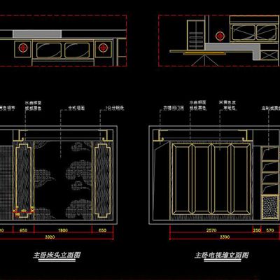新中式CAD施工图cad素材