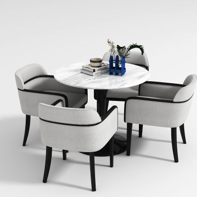 现代洽谈桌椅组合