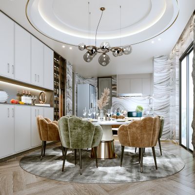 现代家居餐厅