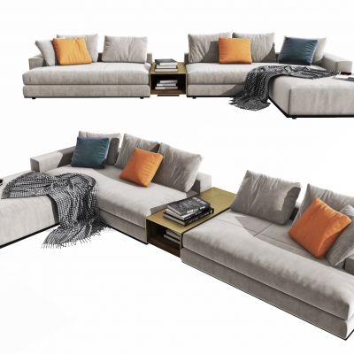 现代多人沙发，转角沙发，客厅沙发，休闲沙发，轻奢沙发，贵妃榻，抱枕