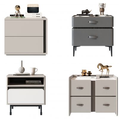 现代 床头柜