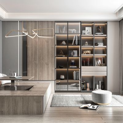 现代榻榻米卧室