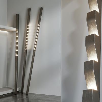 现代立柱落地灯