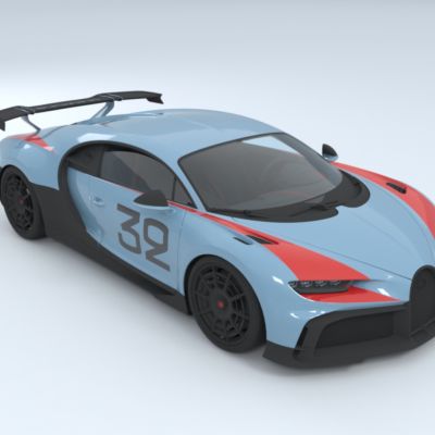 2022款布加迪Chiron Pur Sport超级跑车