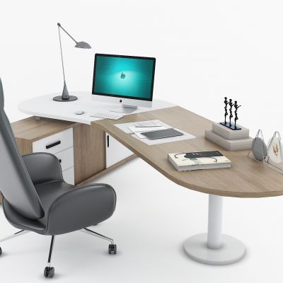 现代办公桌椅，班台，办公桌，工位，主管桌，员工位，办公椅，办公室，电脑，经理桌，班椅