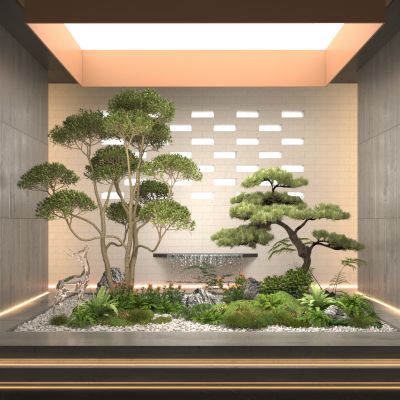 新中式植物景观造景