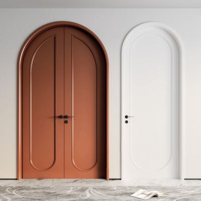 法式拱门 双开门