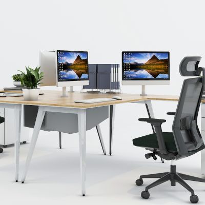 现代办公桌椅，办公桌，员工位，工作位，职员桌，桌上屏，工位，办公椅，桌椅，屏风工位，屏风，职员桌，职员椅，L型工位，L型屏风，直条屏风，直条工位