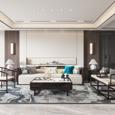 新中式客餐厅厨房(2018)