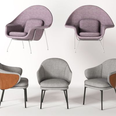 现代椅子组合，休闲椅，布艺单椅，皮椅，异形椅子，书椅，餐椅，洽谈椅
