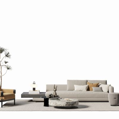 诧寂风沙发茶几组合