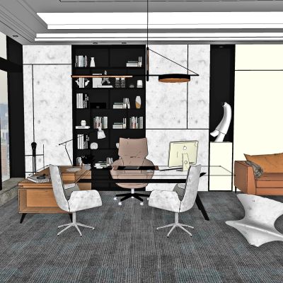 现代经理办公室，办公室，主管办公室，办公桌，办公沙发，接待沙发，休闲沙发，装饰柜，班台，班椅，班前椅，办公桌，办公椅