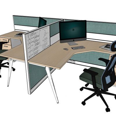 现代办公桌椅，办公桌，员工位，工作位，职员桌，桌上屏，工位，办公椅，桌椅，屏风工位，屏风，职员桌，职员椅，L型工位，L型屏风，直条屏风，直条工位