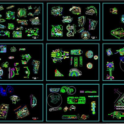 园林景观CAD图库