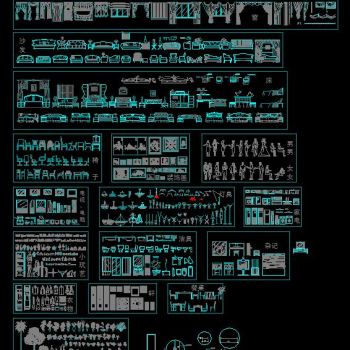 精选室内平立面图库