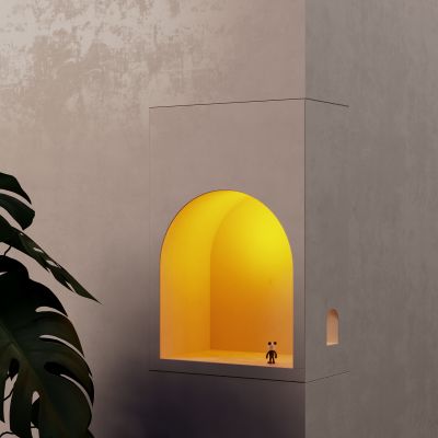 现代石膏壁灯 嵌入式墙角内嵌壁灯 嵌入式楼梯踏步灯  小夜灯