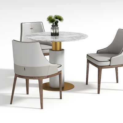 现代洽谈桌椅组合