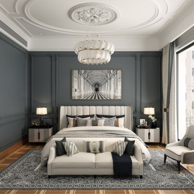 美式卧室